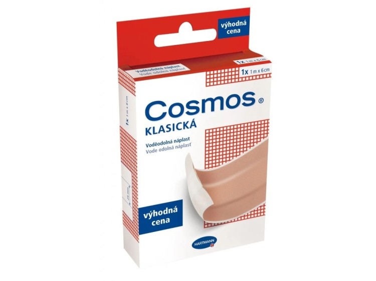 Náplast s polštář.Uni voděodolná 1mx6cm